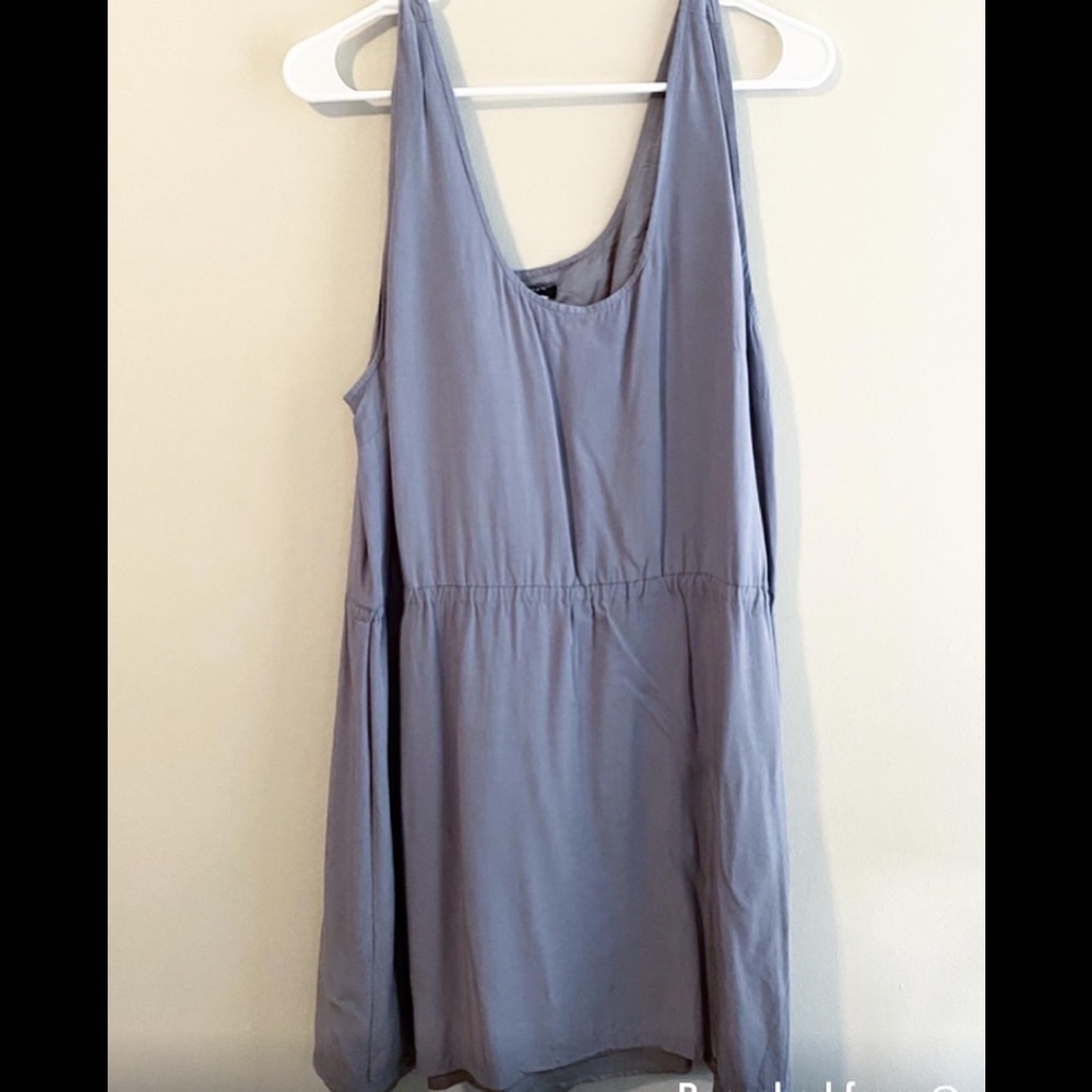 Gray JCrew Tank Top Dress
